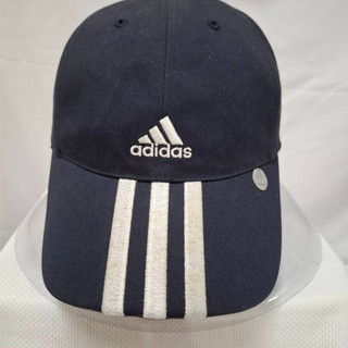 A0901 adidas 3S Basic Cap 深海軍藍三條紋棒球帽