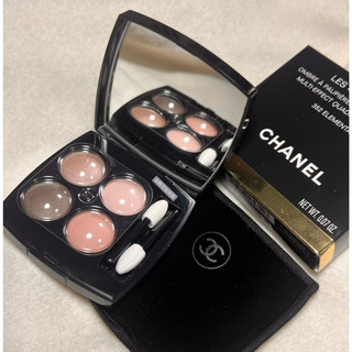 「彩妝小樣」CHANEL 香奈兒四色眼影1.2g 啞光大地色眼部彩繪盤 時尚裸光立體眼影盤 #308 226試色旅行裝