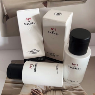「彩妝小樣」CHANEL 香奈兒山茶花化妝水 紅色N1精華20ml 山茶花香氛淨膚潔顏乳 卸妝油50ml 專櫃試用體驗裝