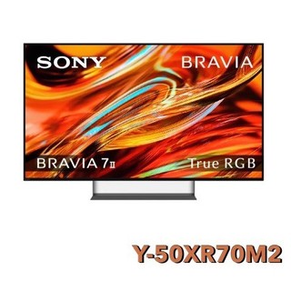 【SONY 索尼】50型 4K BRAVIA 7II True RGB XR GoogleTV顯示器Y-50XR70M2