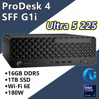 惠普HP ProDesk 4 SFF G1i(CC1W2PT)桌上型電腦16GB+1TB SSD*2+Win11Pro