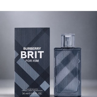 【BURBERRY】BRIT for Him 英倫風格男性淡香水 30ml／男香／精品香水／送禮推薦