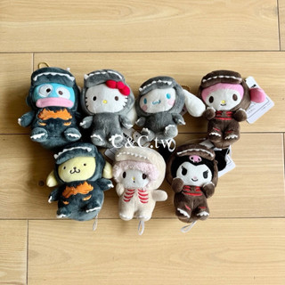 【C&C】Godzilla x Hello Kitty❤️ 哥吉拉 凱蒂貓 絨毛吊飾 三麗鷗 Sanrio 正版 掛件