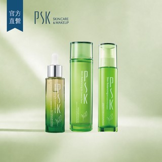 PSK 深海美肌專家 粗大毛孔掰掰組-控油化妝水150ml+控油乳液80ml+控油精華34ml 抗痘 痘痘 乳液 化妝水