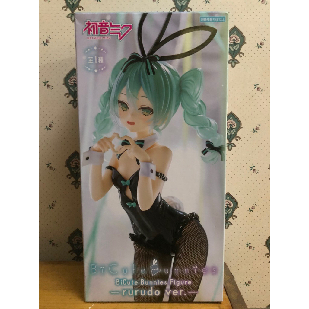 正版 現貨 FuRyu 初音未來 BiCute Bunnies rurudo 初音 兔女郎 景品 公仔