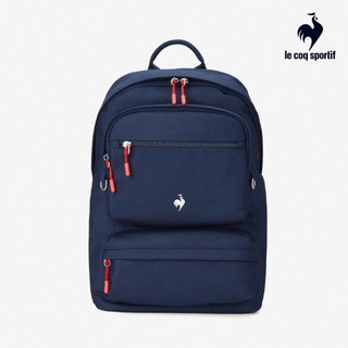 【LE COQ SPORTIF 法國公雞】網路獨家 大容量後背包 男女款 藏青色 LYY03102