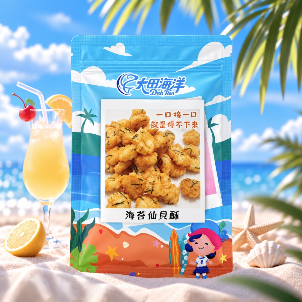 【大田海洋】仙貝酥 250g
