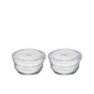 《HARIO》Bowlup 耐熱玻璃保鮮盒組 保鮮碗 350/650/1200ml 日本製