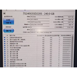 知飾家 二手良品 創見 240GB SSD 固態硬碟