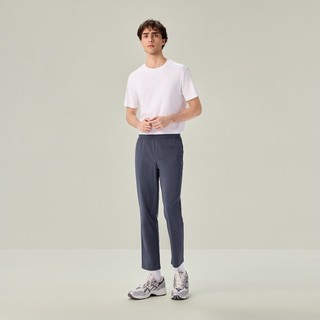 GIORDANO 男裝速乾彈力錐形運動長褲 01116160