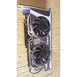 微星 MSI N560GTX-Ti Twin Frozr II 1GD5/OC 經典雙風扇顯示卡 備用卡 /裝機亮機卡