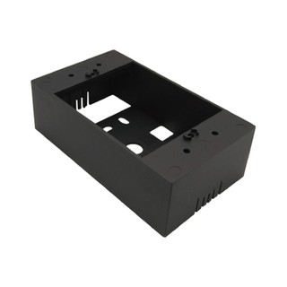 【連明盒】樹榮電工SUZONE 一連明盒/明BOX/開關盒/插座盒/塑膠盒 消光灰/平光黑