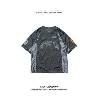 APOSTLE “TGOB” Football Jersey - Gray Blue