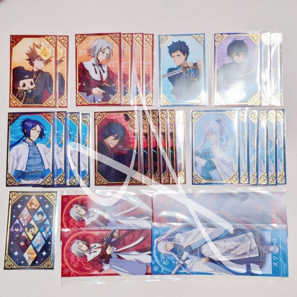 【全新／現貨】家庭教師 Reborn 武技絢爛 收藏卡 阿綱 獄寺 山本 雲雀 骸 迪諾 XANXUS 史庫瓦羅 小卡
