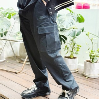 NIKE AS M NK CLUB CARGO PANT 長褲 黑 休閒 口袋 直筒 男款 FZ5766-010