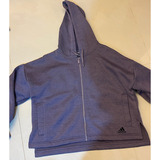[九成新] Adidas 愛迪達 紫色 運動外套 連帽外套 防風外套 女