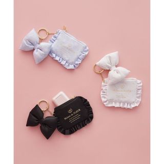 Maison de FLEUR 🎀蝴蝶結吊飾收納包 生日禮物 耳機收納 日本正品代購 B369