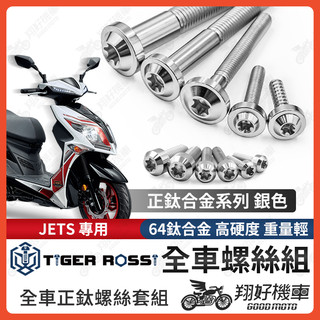 【翔好機車】JETS 全車螺絲 銀色 JETS 鈦螺絲 JET S 鈦合金螺絲 鐵板牙 車殼螺絲 鐵板牙螺絲 空濾螺絲