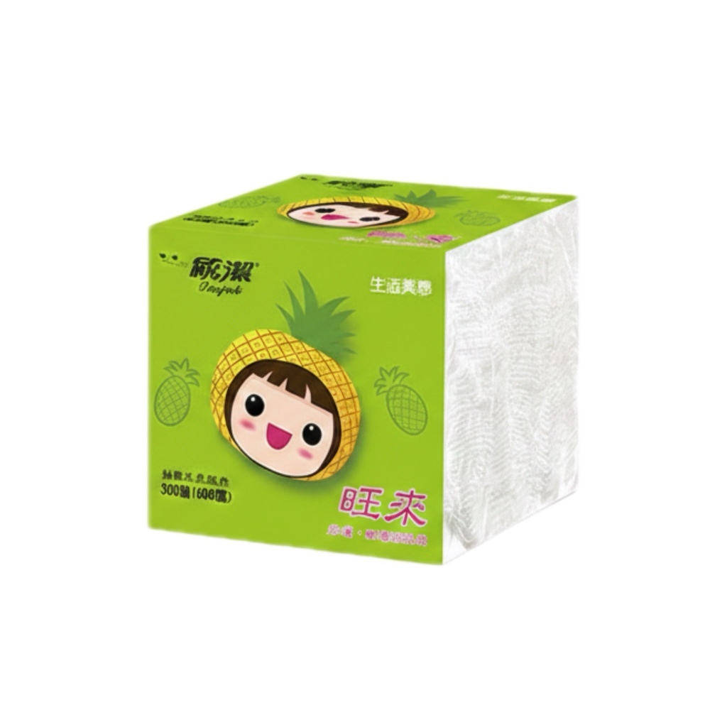 [單包300抽] 統潔 生活美學 抽取式 柔紙巾 衛生紙 旺來版 300抽(600張) 台灣現貨
