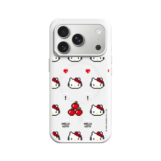犀牛盾 適用iPhone SolidX吸震緩衝防摔磁吸手機殼∣Hello Kitty/Retro Hello Kitty