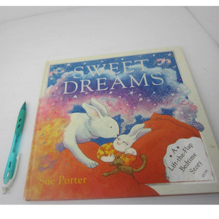「二手書」Sweet Dreams 英文繪本 Lift theFlap Sue Porter bedtime story