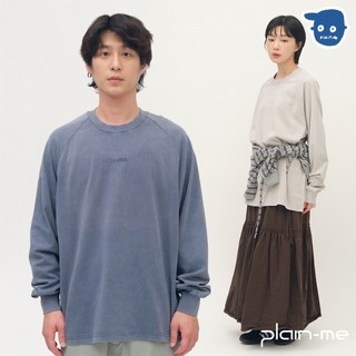 plain-me [小P社長] 大學t 長袖 t恤 長tee 水洗TEE [PPP0002-252]