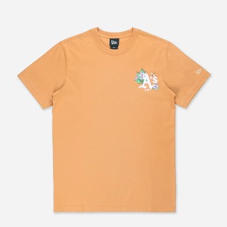 NEW ERA 短袖上衣 MLB GRAPHIC CAPSULE 奧克蘭運動家 大地咖 NE14500122