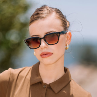 【ROSIE ALLAN】JENNY 茶琥珀 手工板材太陽眼鏡