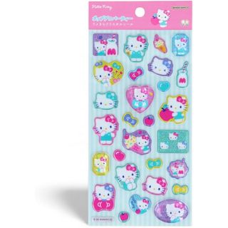 日本 sun-star 三麗鷗 閃亮水晶貼紙/ Hello Kitty eslite誠品