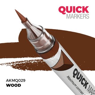 AKMQ029 - AK Quick Marker - Wood - 木紋色
