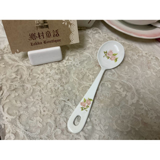現貨 imane 黛安娜玫瑰 琺瑯匙 餐匙 日本製