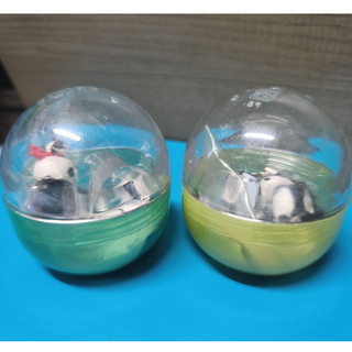 二手玩具~扭蛋 轉蛋 Panda-Z熊貓鐵金剛 吊飾*2(V箱)