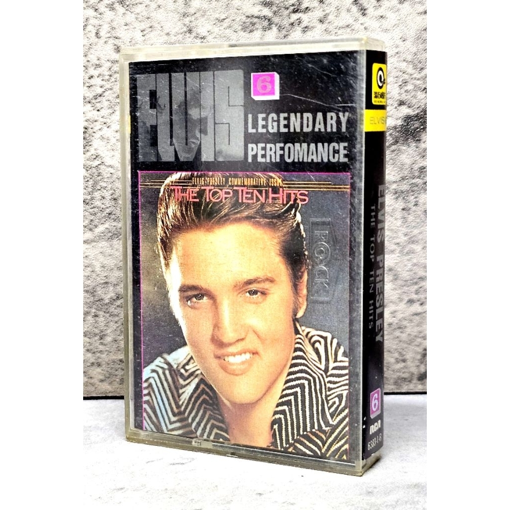 ➤〔特價出清〕原版卡帶🎶 收藏➤附歌詞 貓王 滾石唱片 ELVIS PRESLEY / 精選輯 錄音帶