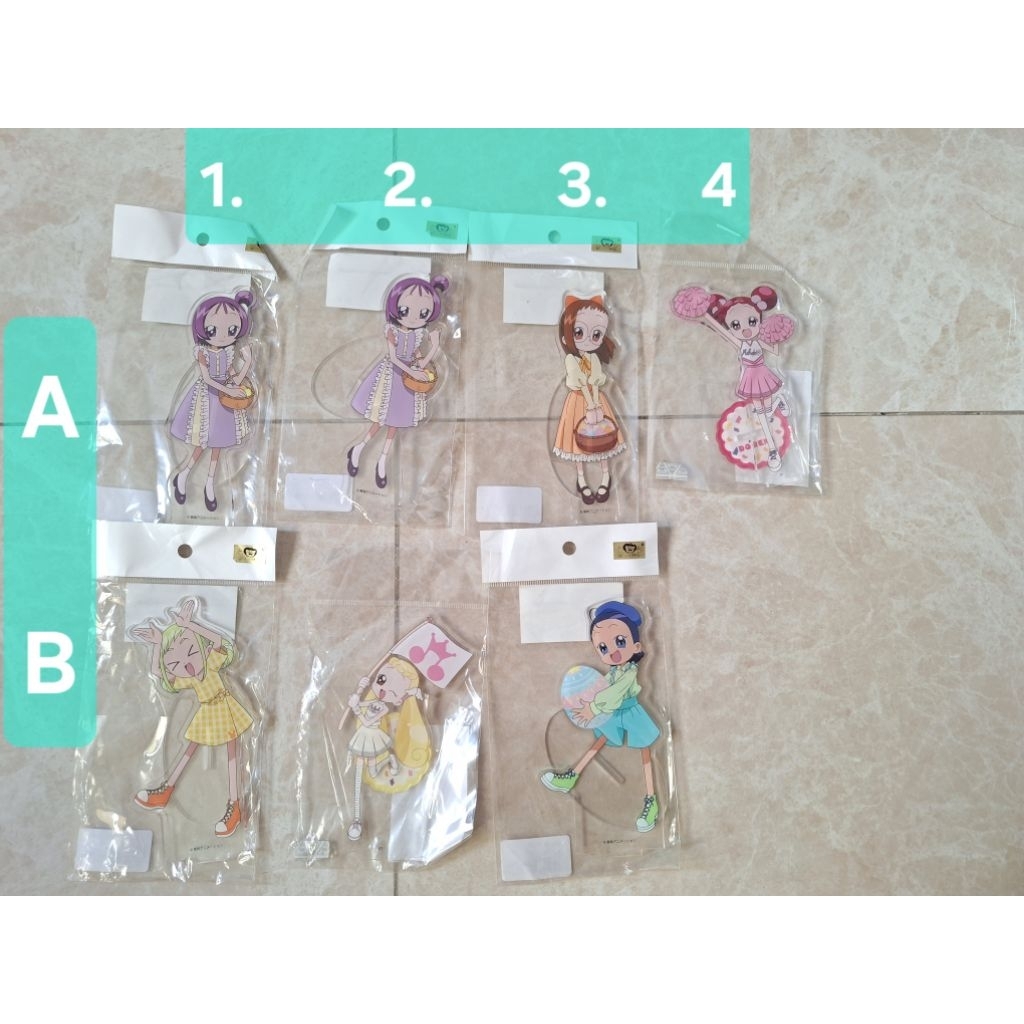 小魔女doremi 壓克力立牌 音符 羽月 小愛 桃子 小花 春風 doremi