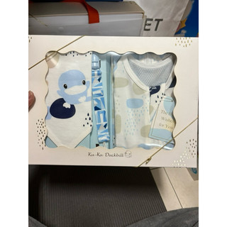 KUKU 酷咕鴨 超好眠洞洞成長包巾 旗艦禮盒/寵愛禮盒 雙色 附提袋 彌月禮盒