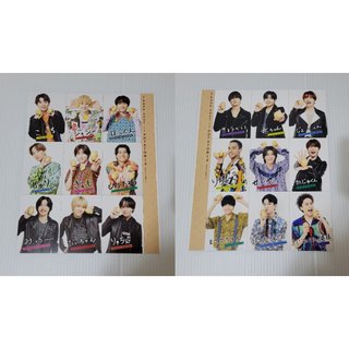 日雜厚紙 POTATO 1張2面 SixTONES なにわ男子 Aぇ! group