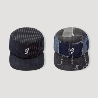【QUEST】現貨 QUEST Denim Pillbox Cap 藥盒帽 刺繡LOGO 2色