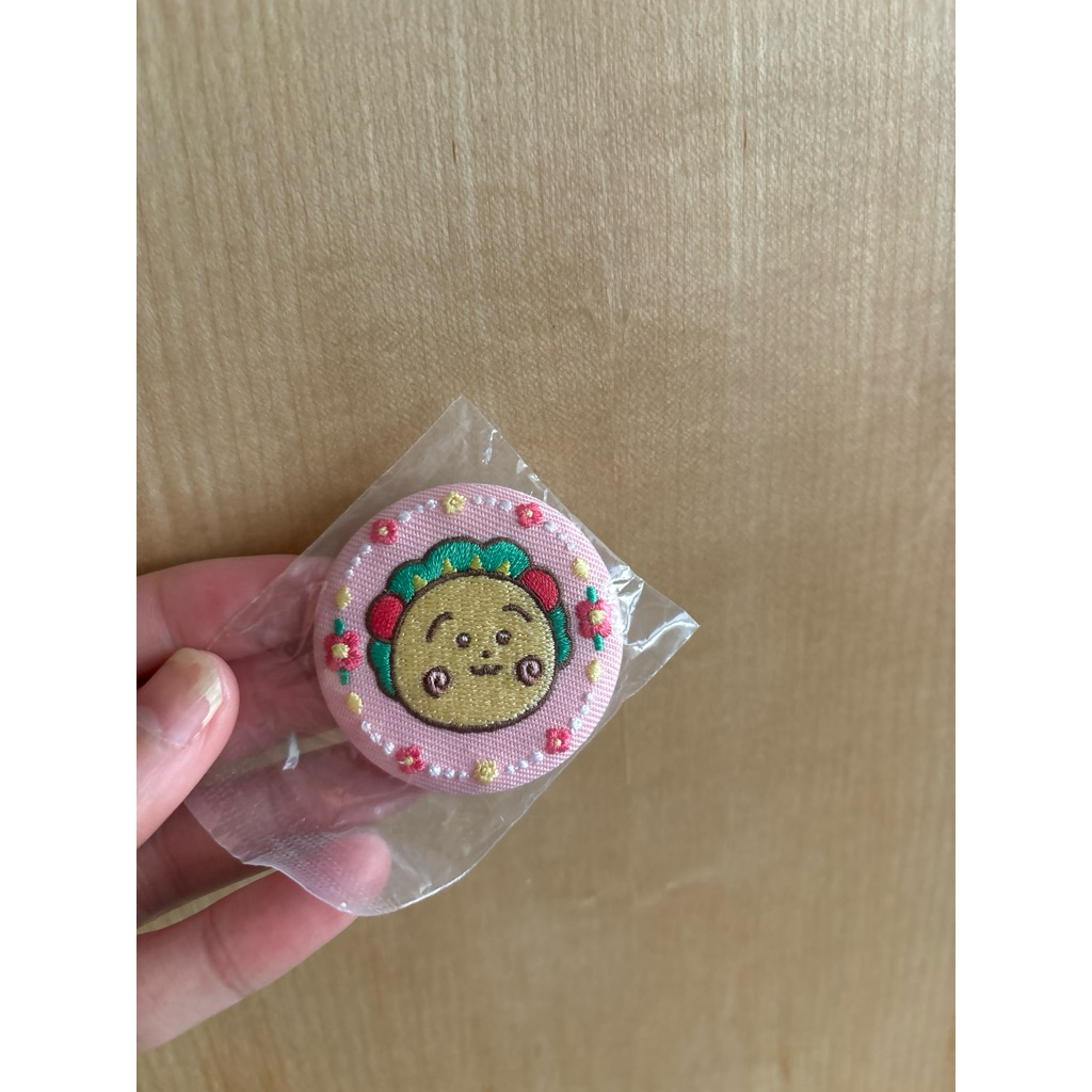 全新 日本🇯🇵 cojicoji 可吉可吉 刺繡吊飾 扭蛋 可吉 櫻桃小丸子 粉