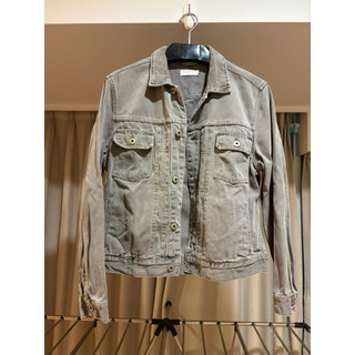 ［二手八成新］Allsaints Scalby Jacket Denim Worker Olive牛仔外套-L