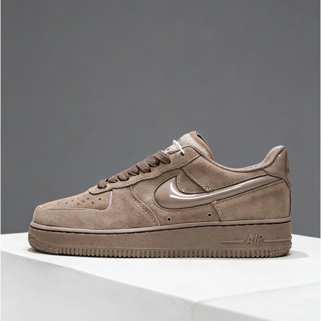 正品倉 Nike Air Force 1 Low 07 英倫復古 板鞋 運動鞋 休閒鞋 棕色 HV4406-200