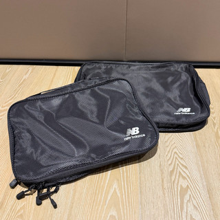 全新！NB NEW BALANCE 輕型 壓縮 旅行包 旅行收納袋 兩件組