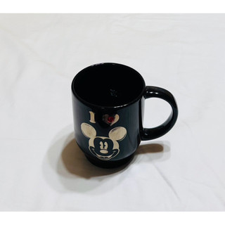 美國帶回 Disney 迪士尼 米老鼠 造型 黑色 馬克杯 咖啡杯 茶杯 花茶杯 杯子
