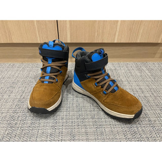［二手］迪卡儂 QUECHUA 兒童保暖防水皮革登山健行鞋 SH500 20.5cm