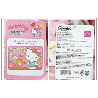 毯子 HELLO KITTY 保暖披肩 凱蒂貓 午睡毯 懶人被 膝上毛毯 寶貝熊款 日本進口正版商品 ㊣ 牛牛ㄉ媽