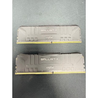 Micron 美光 Crucial Ballistix DDR4-3600 16G (8G×2) 黑 二手