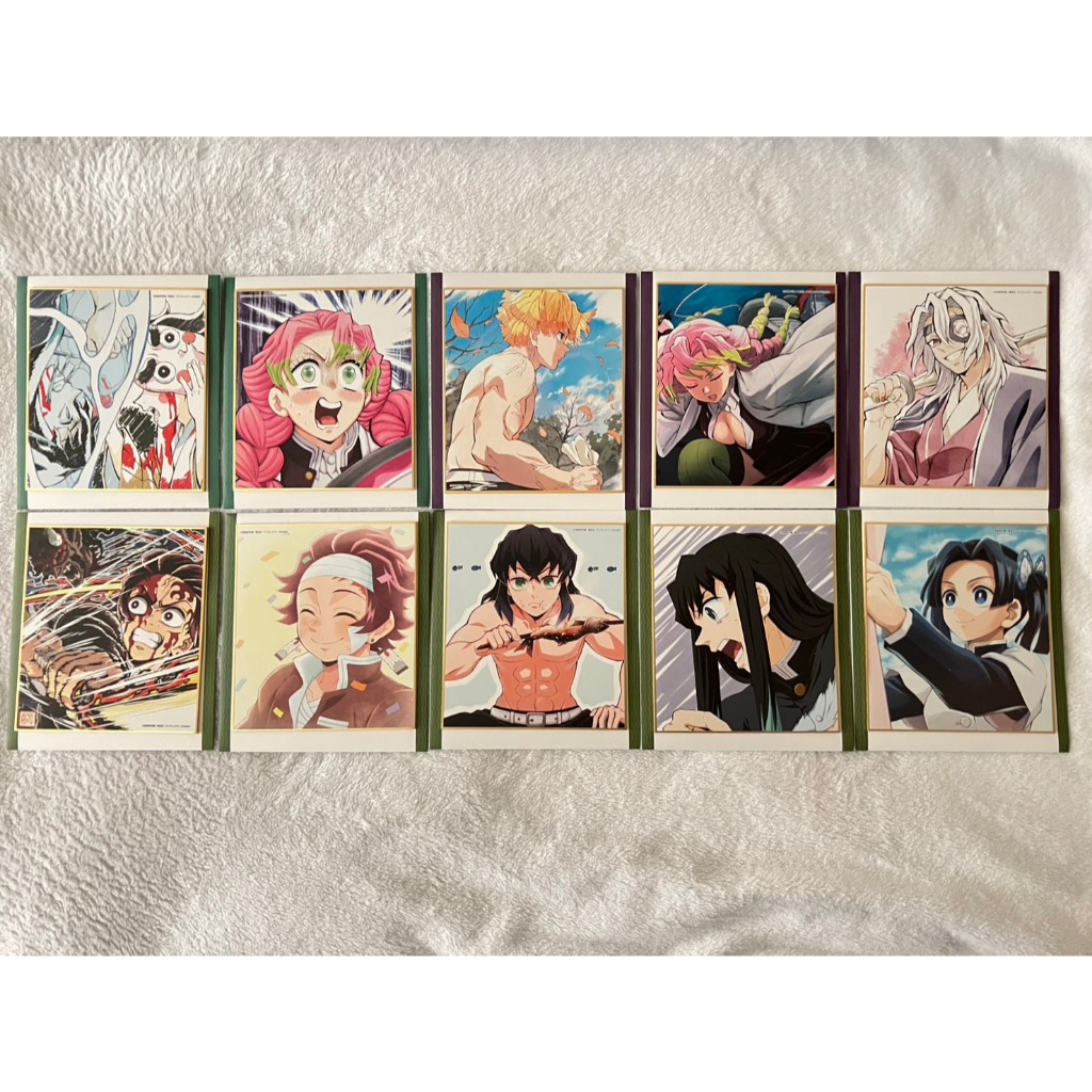 【鬼滅之刃】日版 (現貨) 全集中展 色紙 時透無一郎 甘露寺蜜璃 我妻善逸 宇髓天元 竈門炭治郎 嘴平伊之助 神崎葵