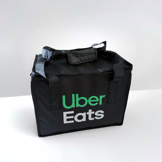 ［當天出貨］Uber eats 黑色小包 外送袋 保溫袋 官方正版 ubereats 提袋 綠色小包 保溫包 外送包