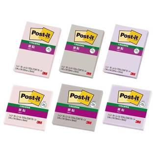 3M Post-it 淡色列 狠黏利貼 654-1SS 3X3 656-1SS 3X2 便利貼【金玉堂文具】