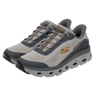 SKECHERS 男鞋 戶外越野系列 瞬穿舒適科技 GLIDE-STEP SOLE - 237812GRY