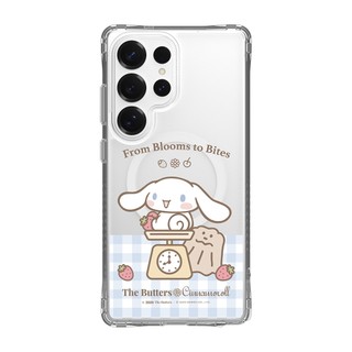 【TOYSELECT】奶油家族x大耳狗甜甜秤重防摔透明SAMSUNG手機殼